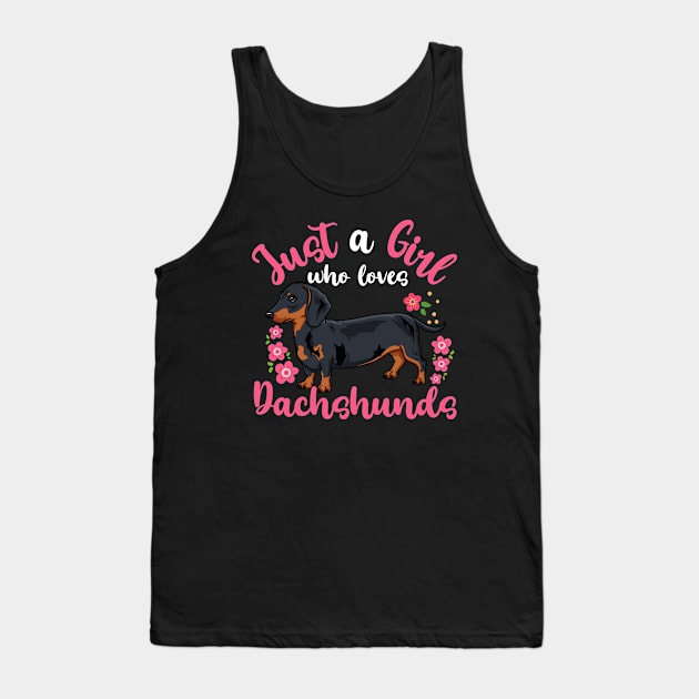 Dachshund Dog Lover Tank Top by CreativeGiftShop